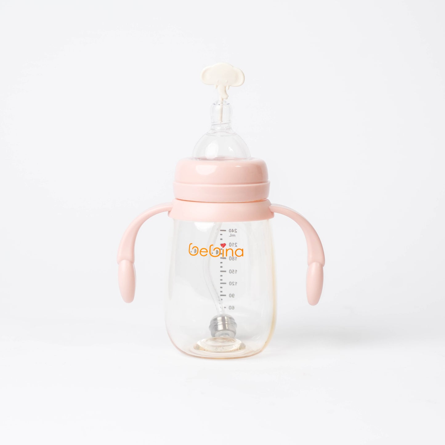Strawberry Baby Bottle - 50mm Caliber, Flow: +6 M - Bebina
