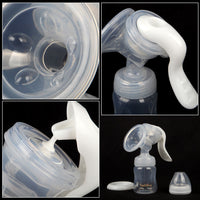 Manual Breast Pump with 2 bottles, one pacifier and one cover - Bebina