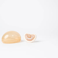 Happy Face Pacifier - Creamy White - Bebina