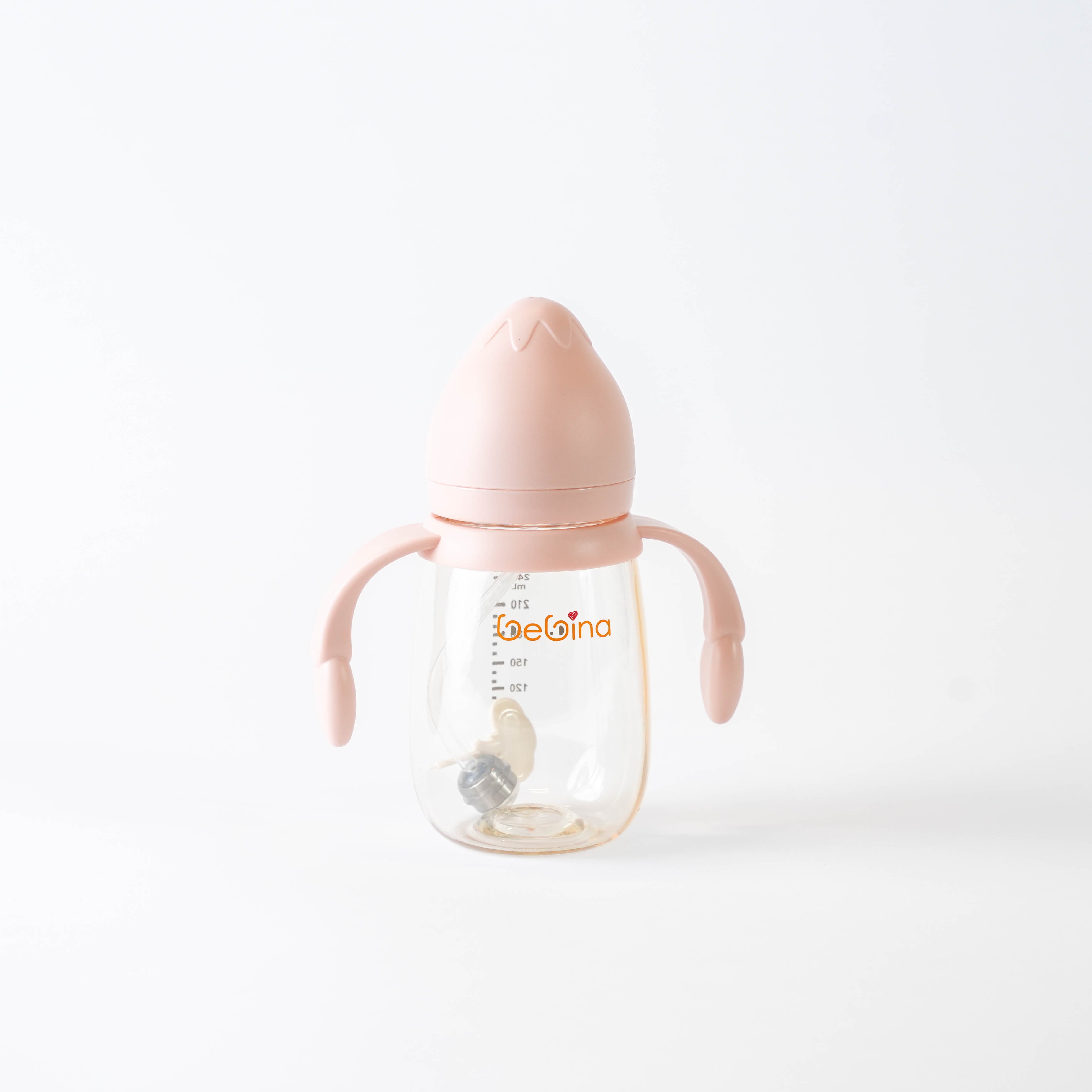 Strawberry Baby Bottle - 50mm Caliber,  Flow: +6 M - Bebina