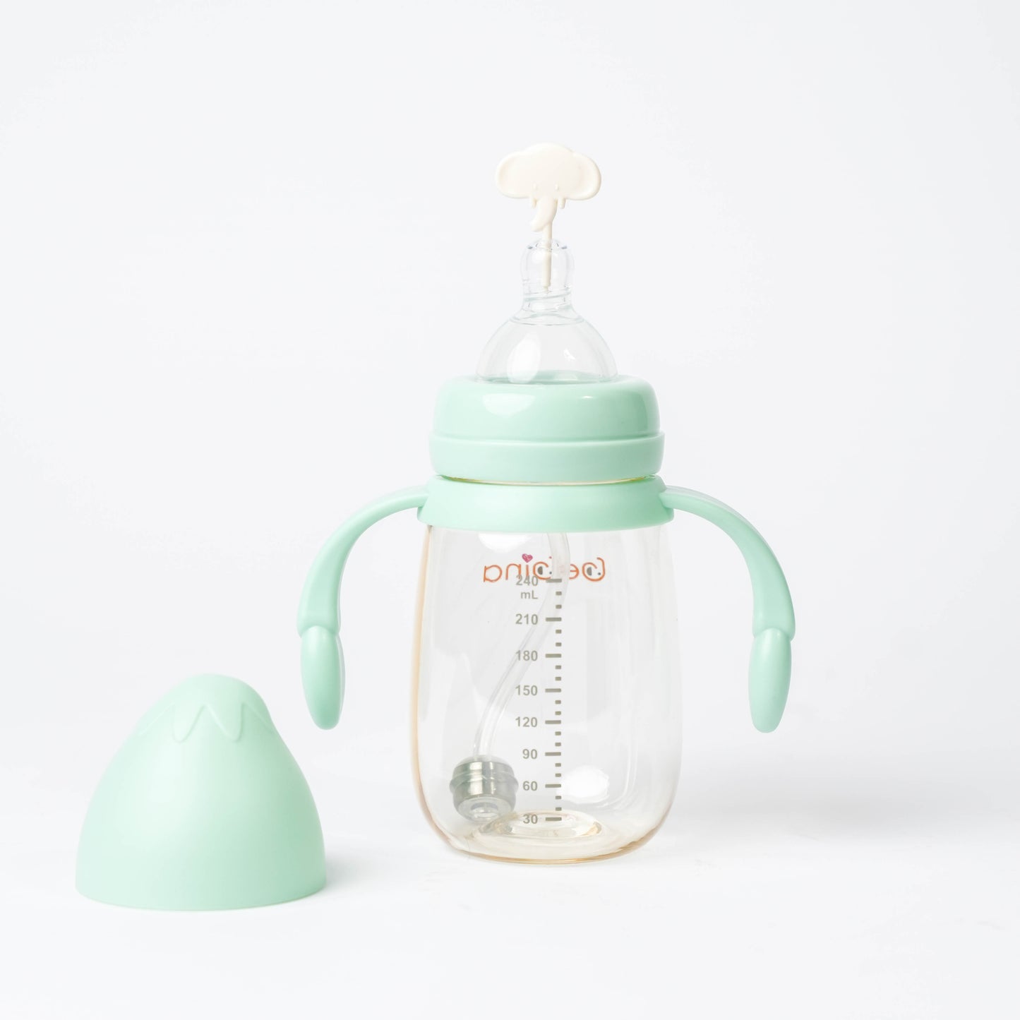 Strawberry Baby Bottle - 50mm Caliber,  Flow: +6 M - Bebina