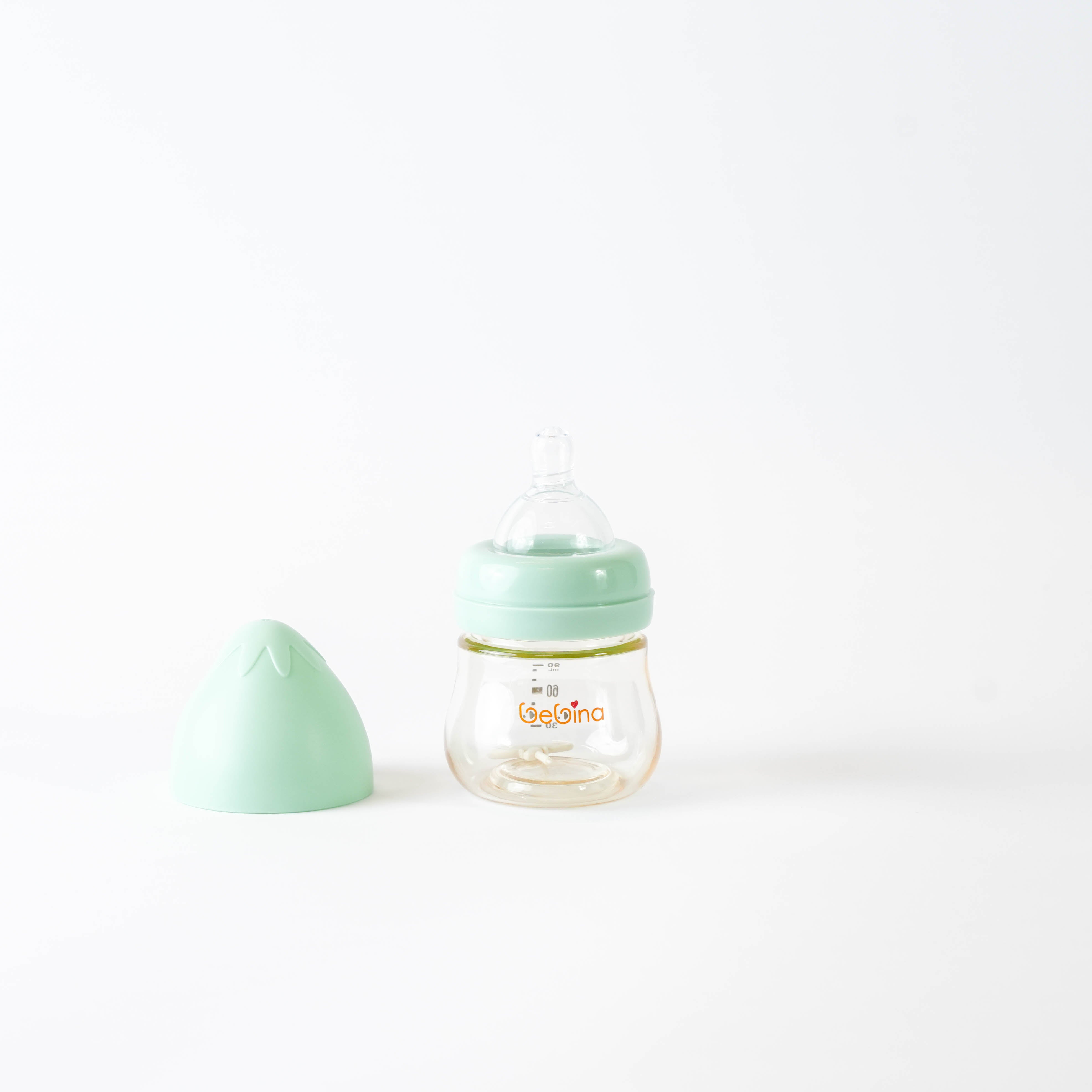 Strawberry Baby Bottle - 50mm Caliber,  Flow: +6 M - Bebina