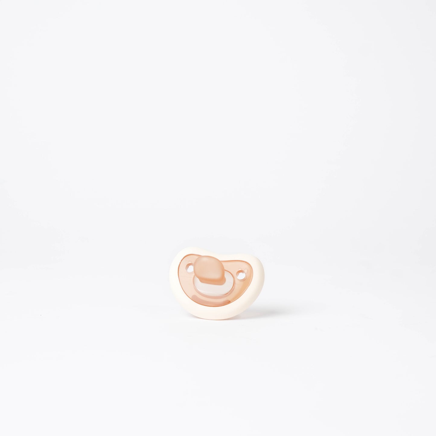 Happy Face Pacifier - Creamy White - Bebina