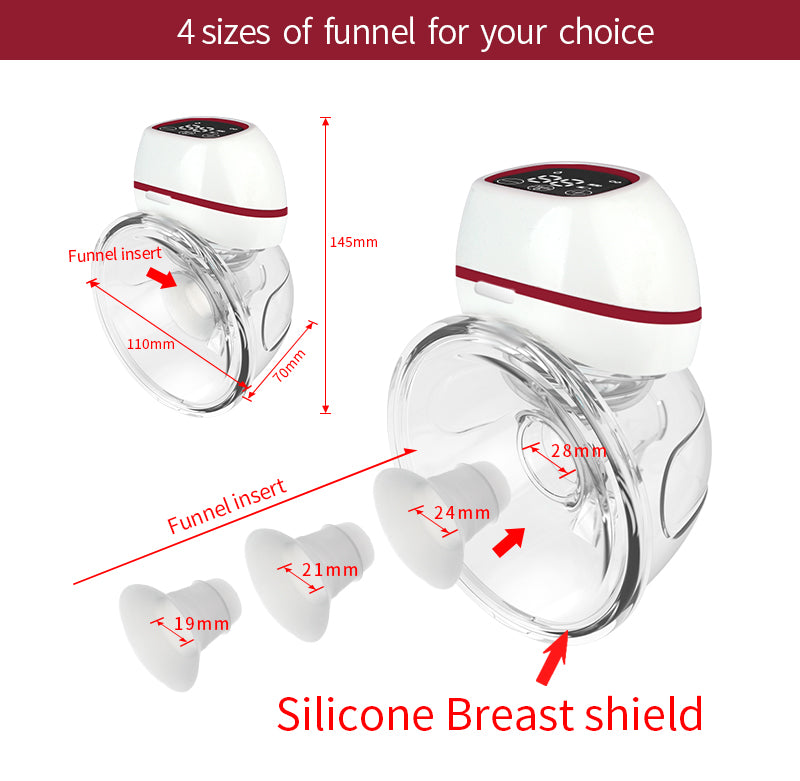 Wearable Breast Pump - Comfort - Bebina