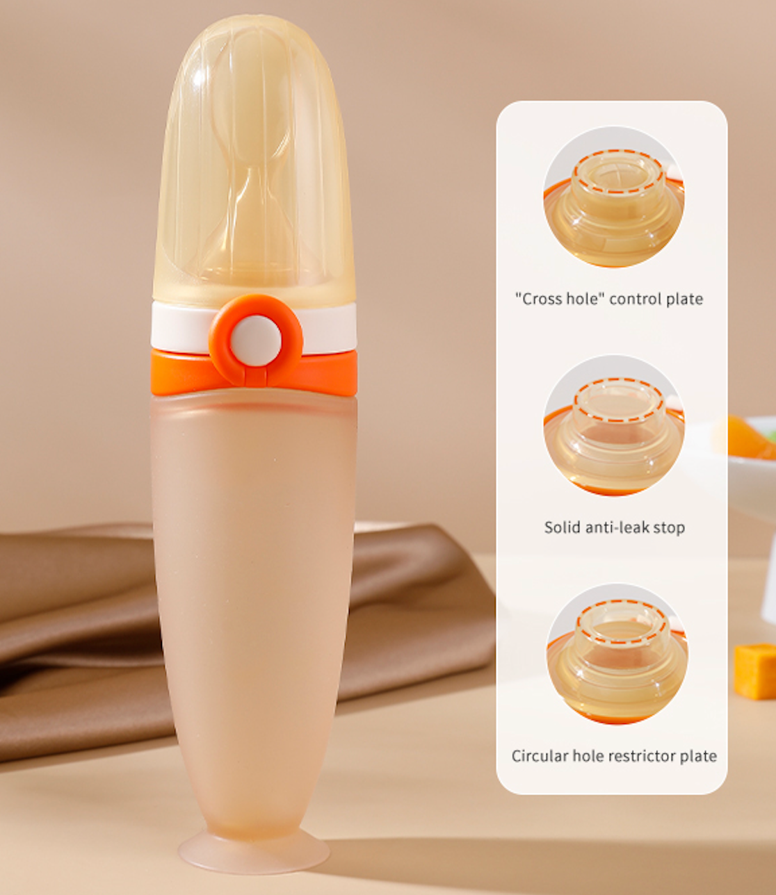 Squeezy Baby Feeder +4M - Bebina