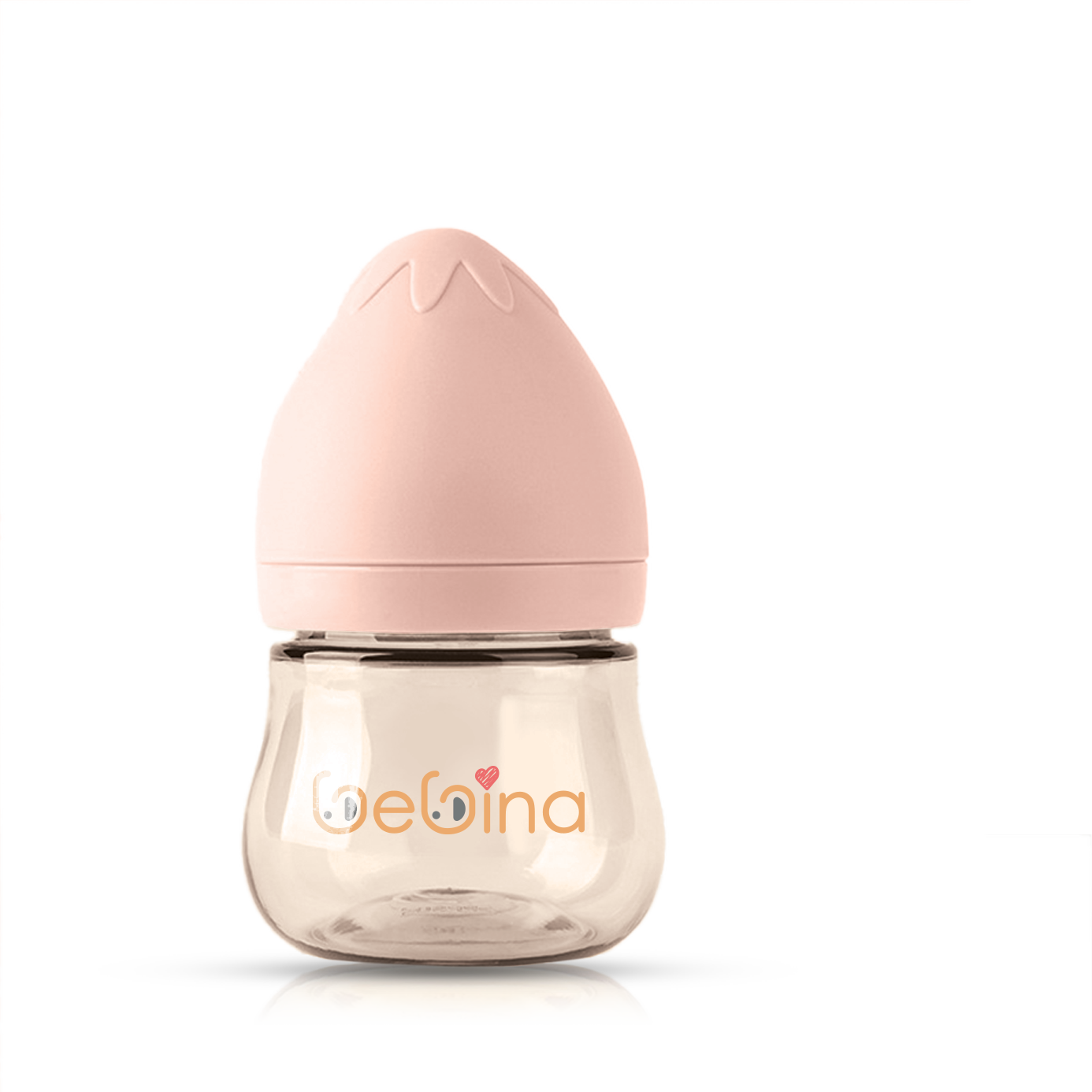 Strawberry Baby Bottle - 50mm Caliber,  Flow: +6 M - Bebina
