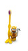 Kids' toothbrush by Miradent with colorful bristles designed for gentle oral cleaning for children.