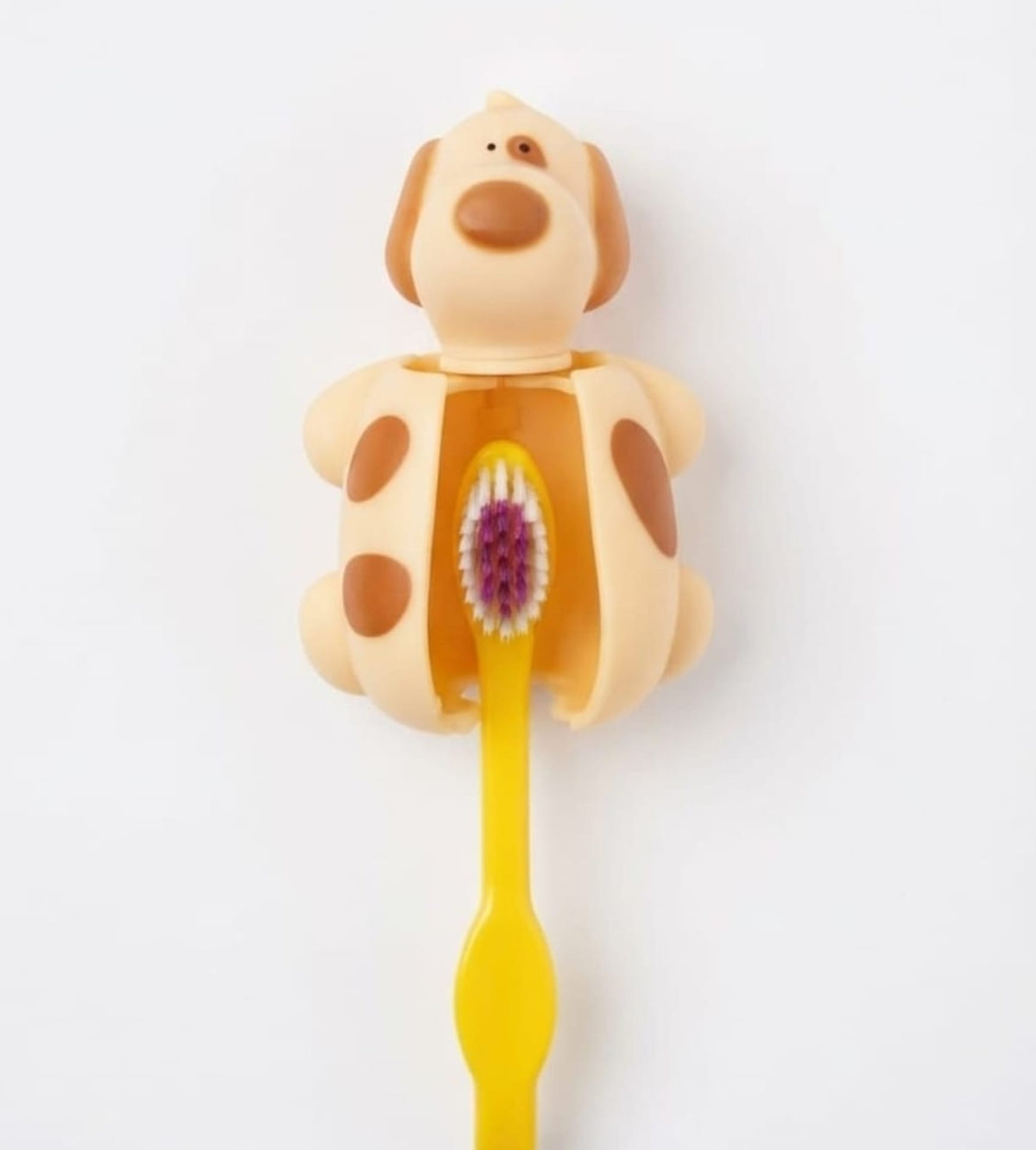 Funny animal-shaped toothbrush holder by Miradent, featuring a playful design perfect for bathroom organization.